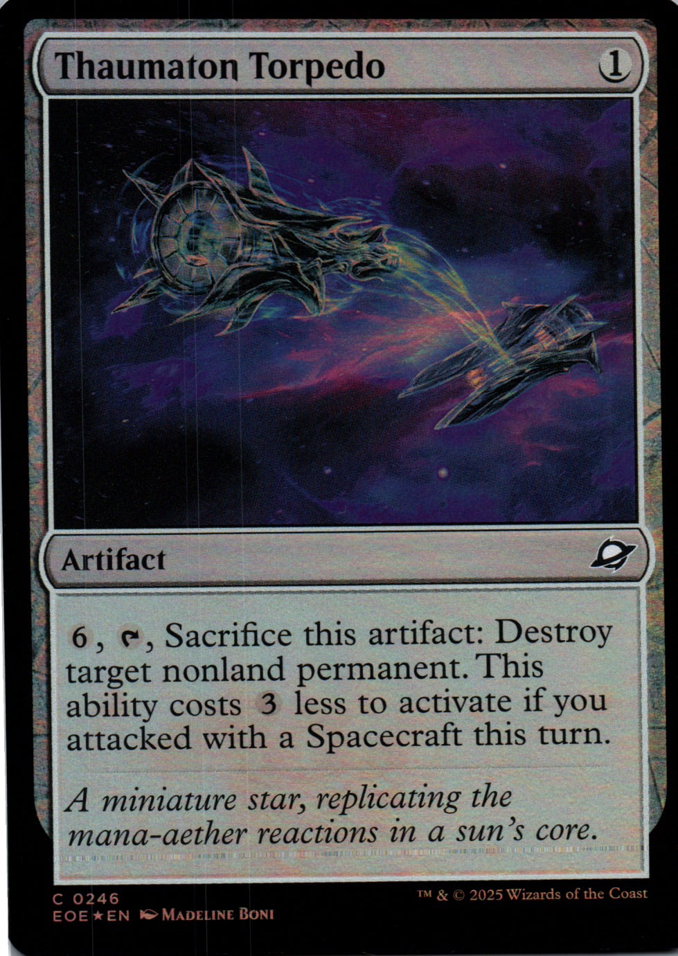 Thaumaton Torpedo - Edge of Eternities - 246 - Front