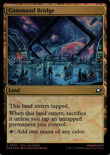 Command Bridge - Edge of Eternities - 252 - Front