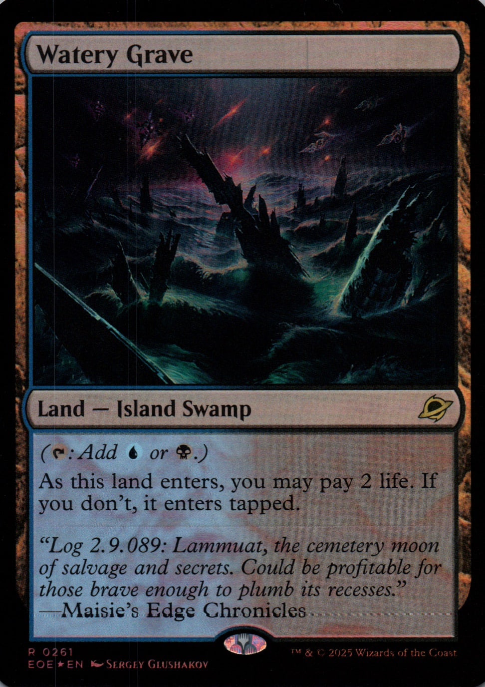 Watery Grave - Edge of Eternities - 261 - Front