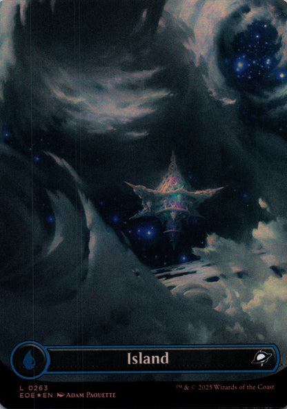Island - Edge of Eternities - 263 - Front