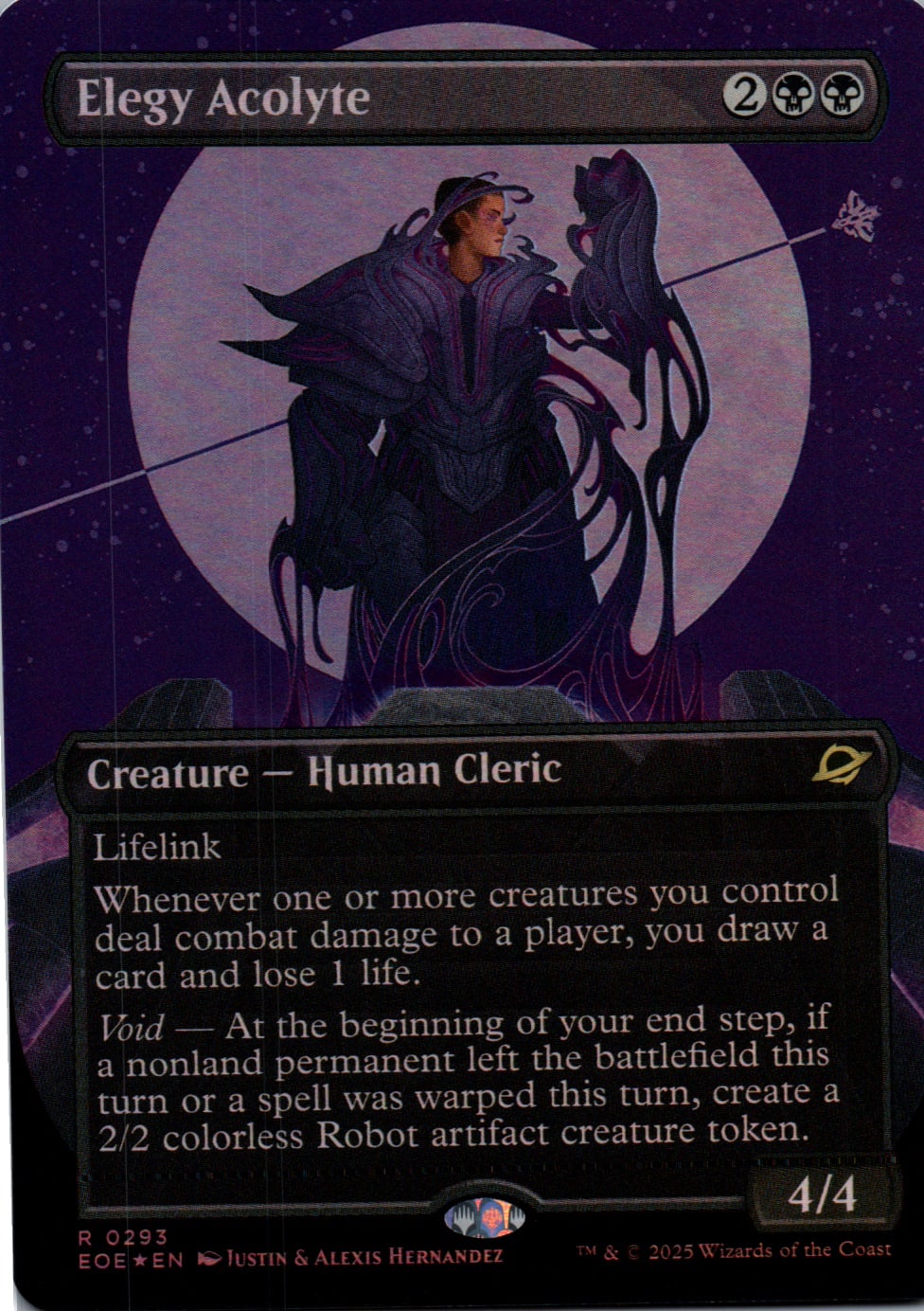 Elegy Acolyte - Edge of Eternities - 293 - Front