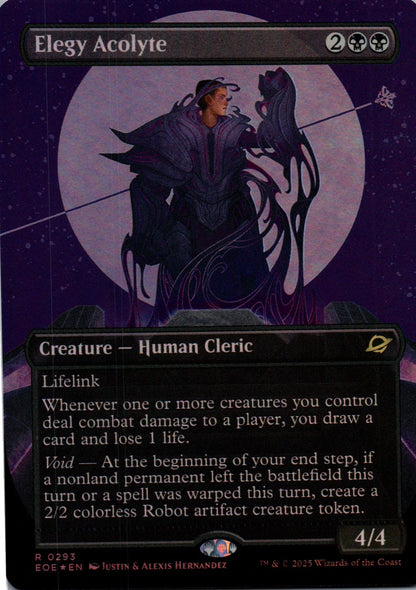 Elegy Acolyte - Edge of Eternities - 293 - Front