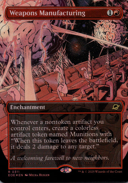 Weapons Manufacturing - Edge of Eternities - 311 - Front