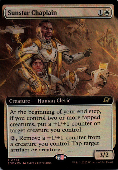 Sunstar Chaplain - Edge of Eternities - 324 - Front