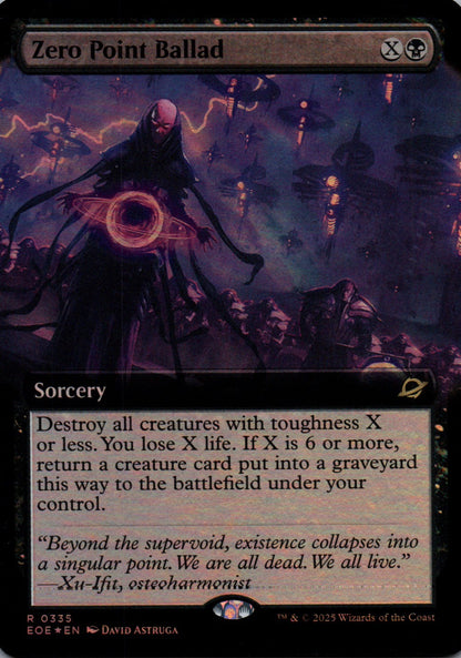 Zero Point Ballad - Edge of Eternities - 335 - Front