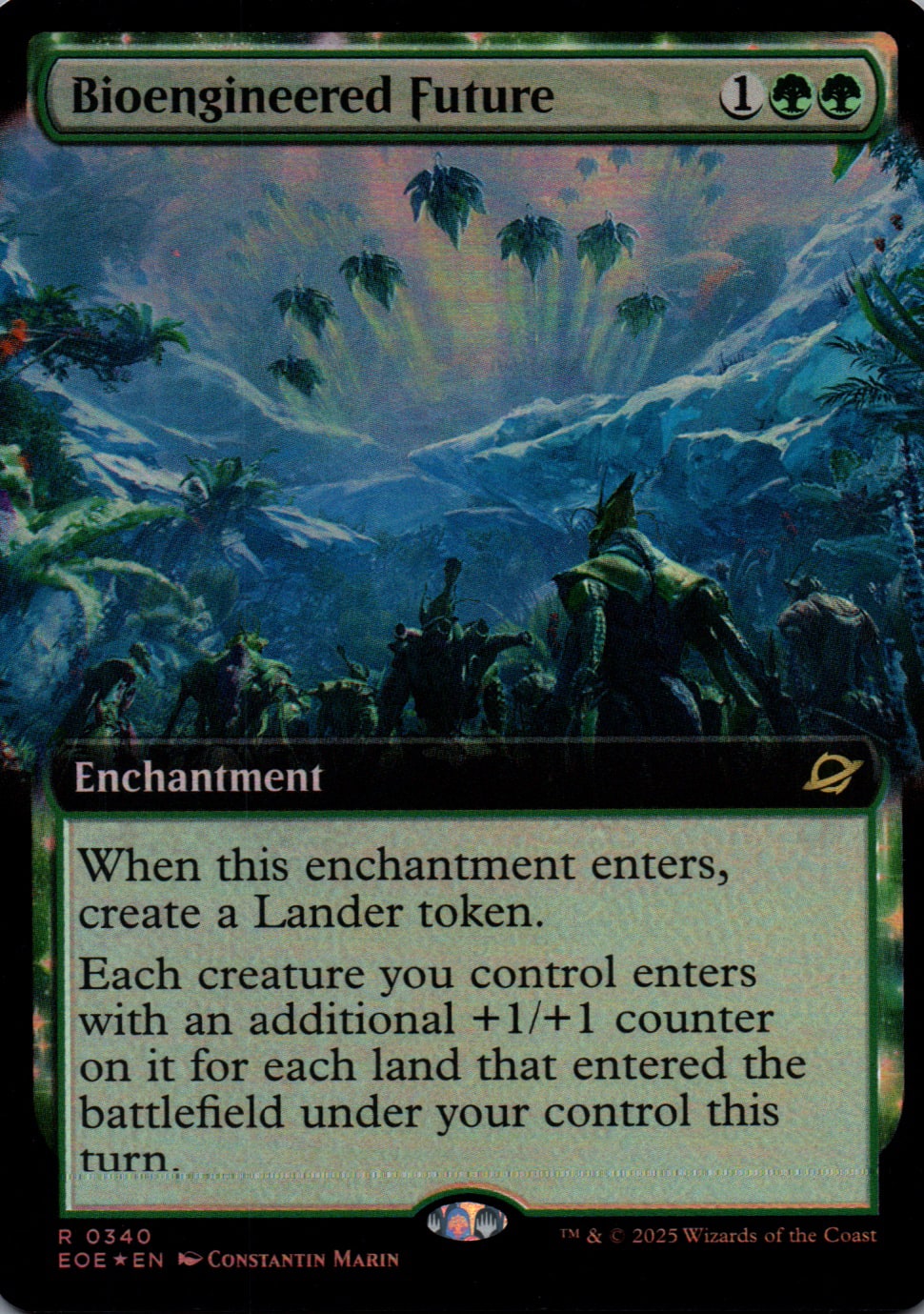 Bioengineered Future - Edge of Eternities - 340 - Front