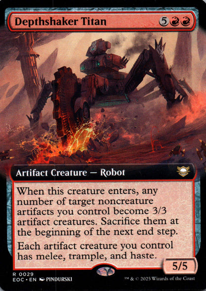 Depthshaker Titan - Edge of Eternities Commander - 29 - Front
