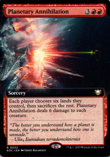 Planetary Annihilation - Edge of Eternities Commander - 32 - Front