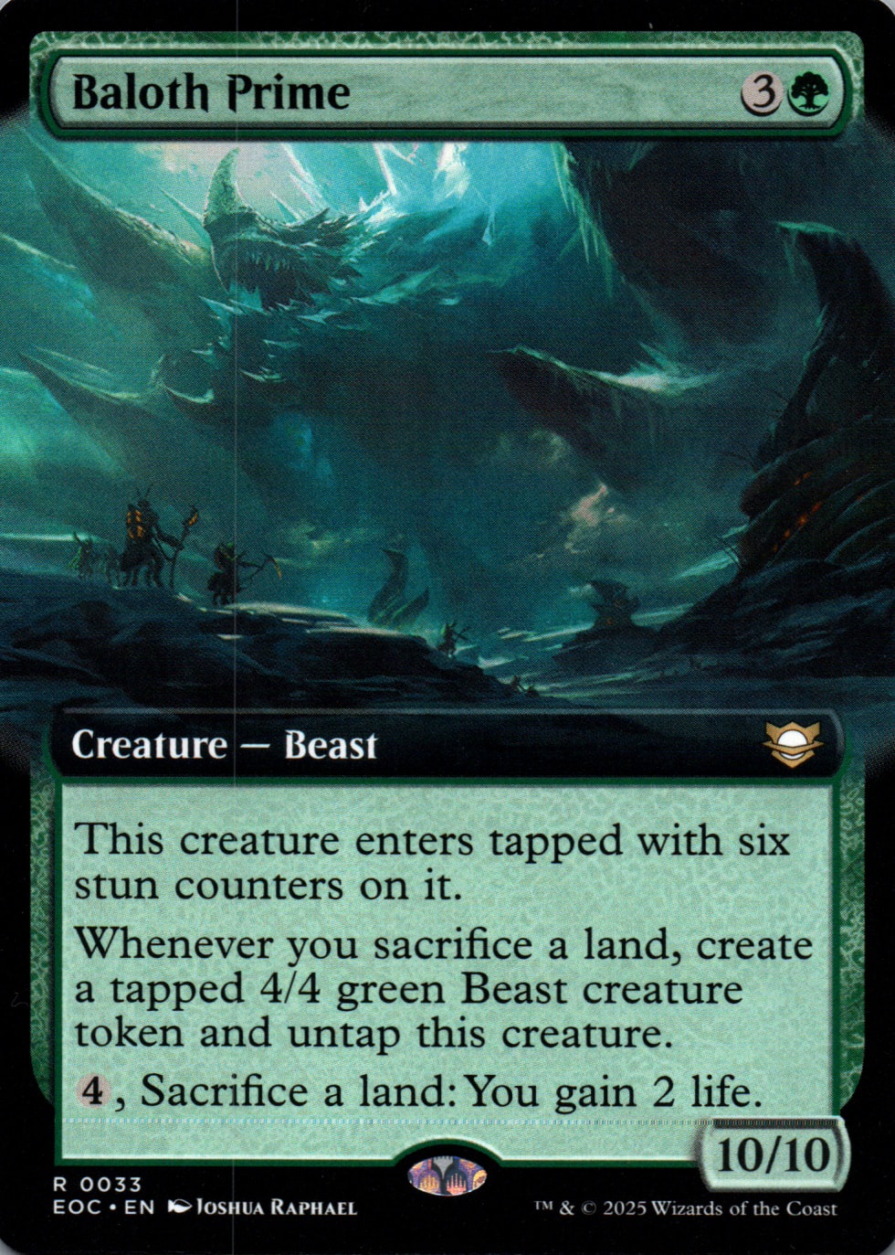 Baloth Prime - Edge of Eternities Commander - 33 - Front