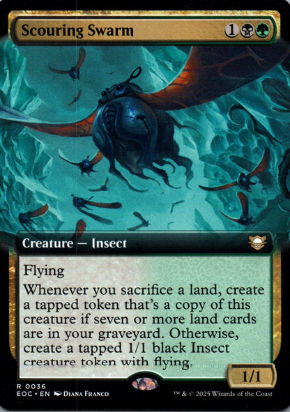 Scouring Swarm - Edge of Eternities Commander - 36 - Front