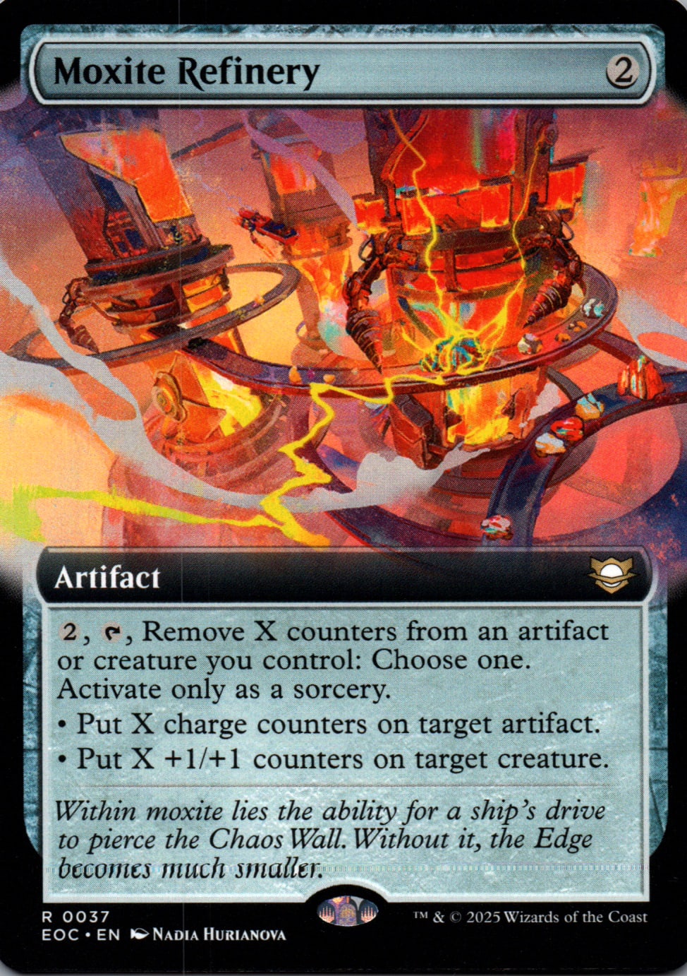Moxite Refinery - Edge of Eternities Commander - 37 - Front