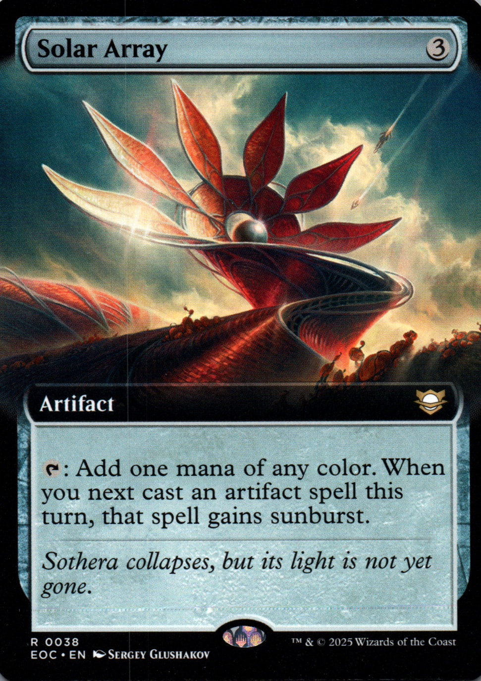 Solar Array - Edge of Eternities Commander - 38 - Front
