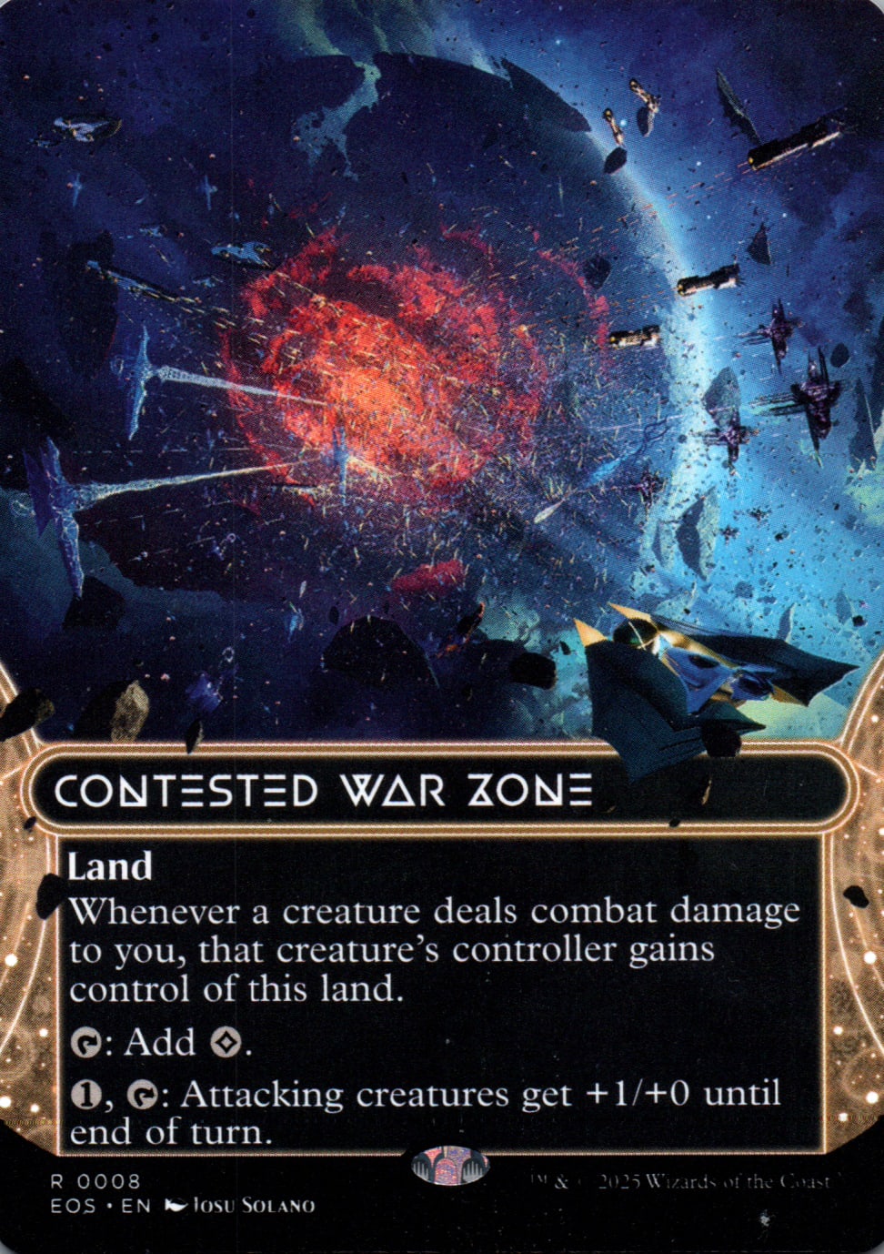 Contested War Zone - Edge of Eternities: Stellar Sights - 8 - Front