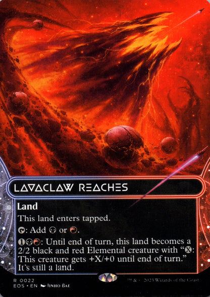 Lavaclaw Reaches - Edge of Eternities: Stellar Sights - 22 - Front