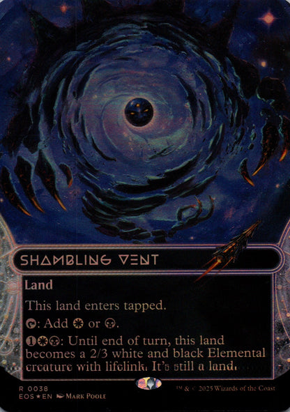 Shambling Vent - Edge of Eternities: Stellar Sights - 38 - Front