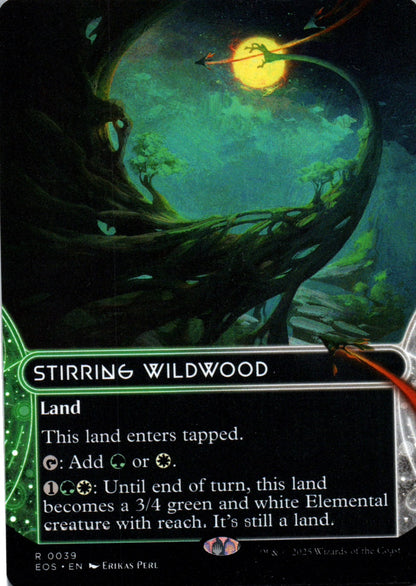 Stirring Wildwood - Edge of Eternities: Stellar Sights - 39 - Front