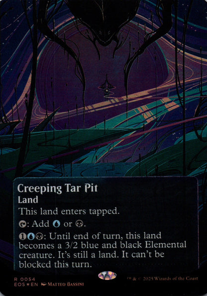Creeping Tar Pit - Edge of Eternities: Stellar Sights - 54 - Front
