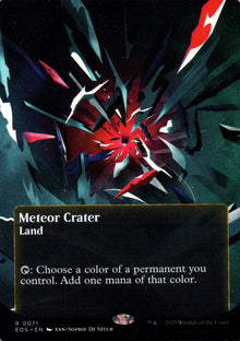 Meteor Crater - Edge of Eternities: Stellar Sights - 71 - Front