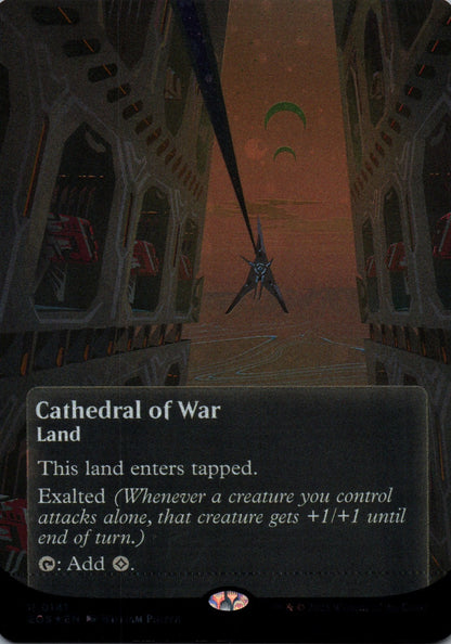 Cathedral of War - Edge of Eternities: Stellar Sights - 141 - Front