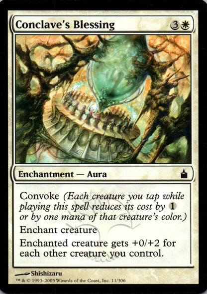Conclave's Blessing - Ravnica: City of Guilds - 11 - Front