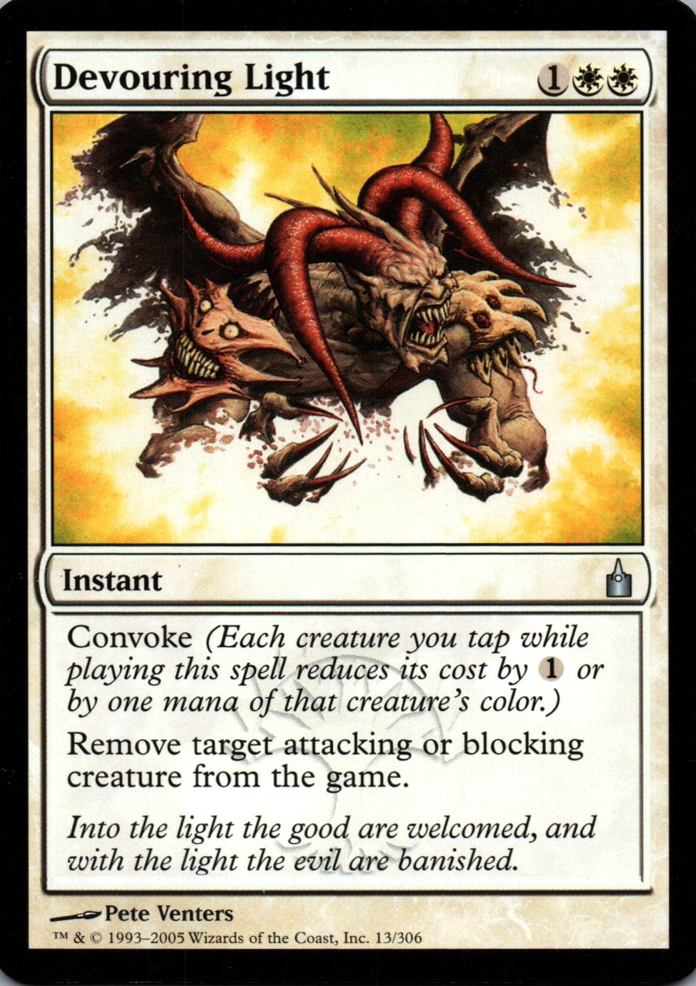Devouring Light - Ravnica: City of Guilds - 13 - Front