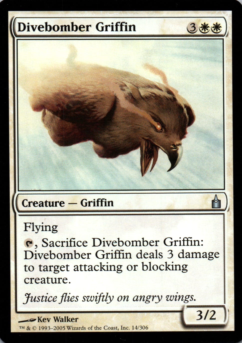 Divebomber Griffin - Ravnica: City of Guilds - 14 - Front