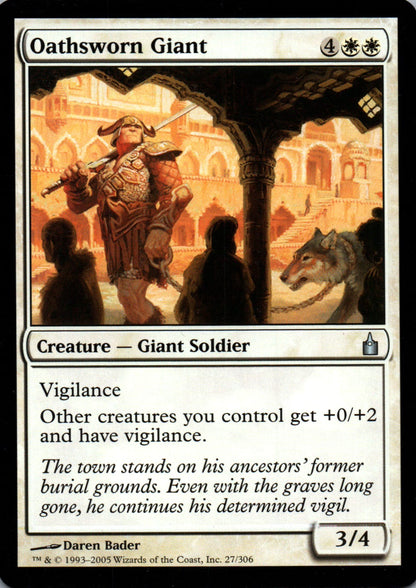 Oathsworn Giant - Ravnica: City of Guilds - 27 - Front