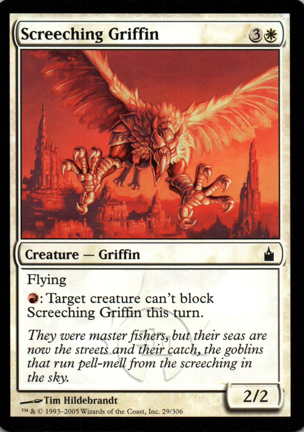 Screeching Griffin - Ravnica: City of Guilds - 29 - Front