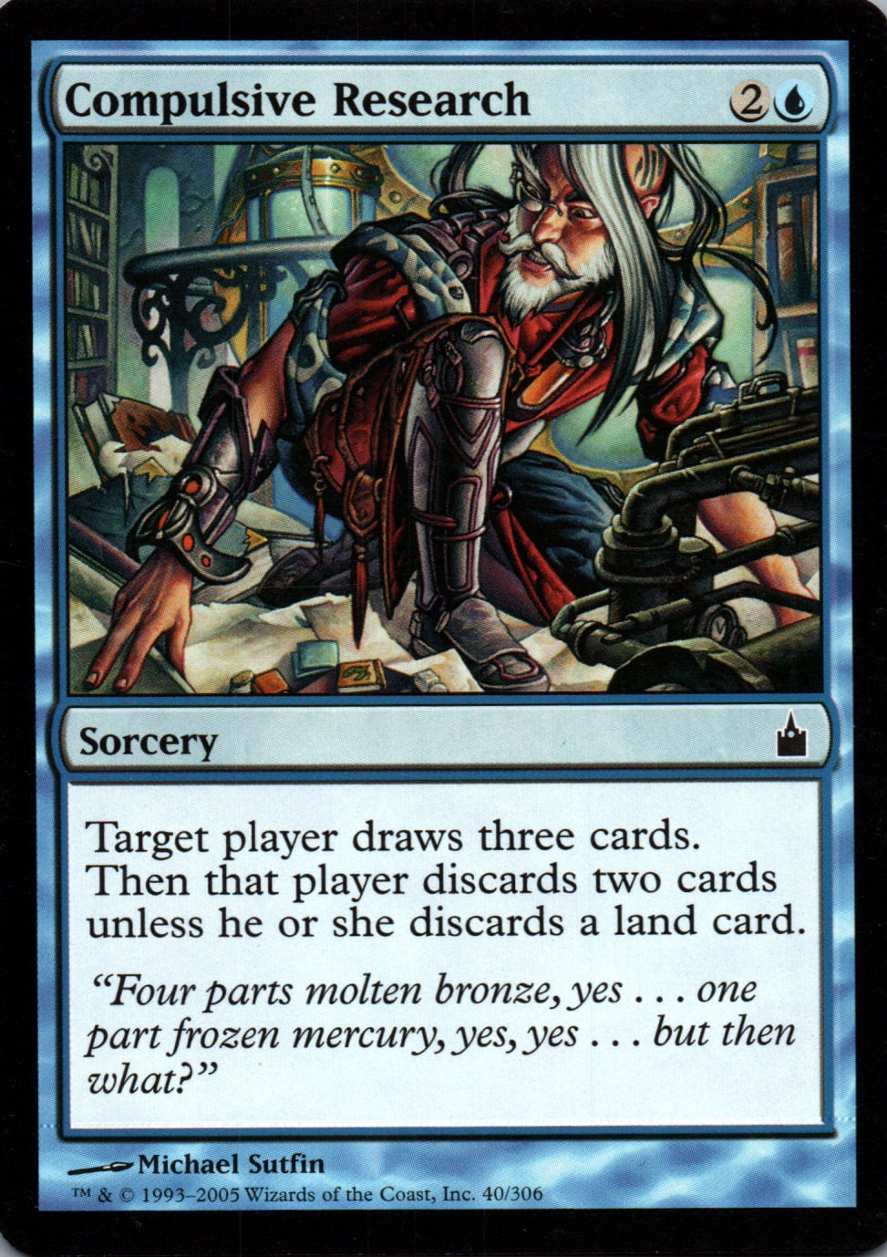 Compulsive Research - Ravnica: City of Guilds - 40 - Front