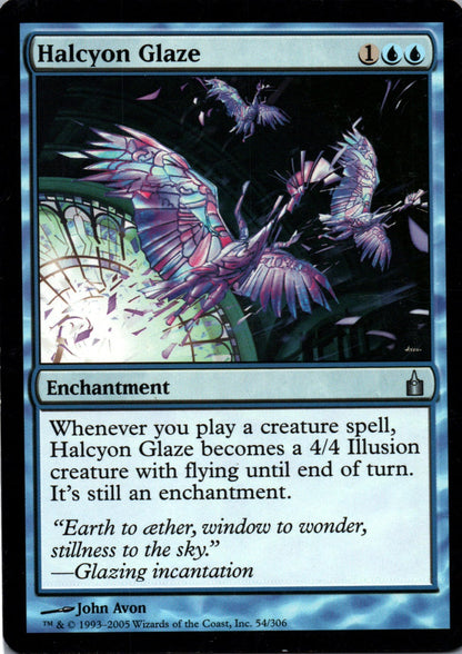 Halcyon Glaze - Ravnica: City of Guilds - 54 - Front