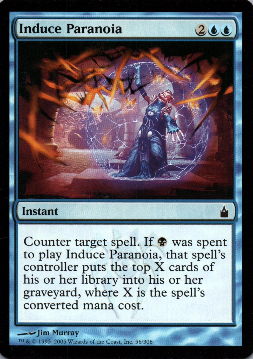 Induce Paranoia - Ravnica: City of Guilds - 56 - Front