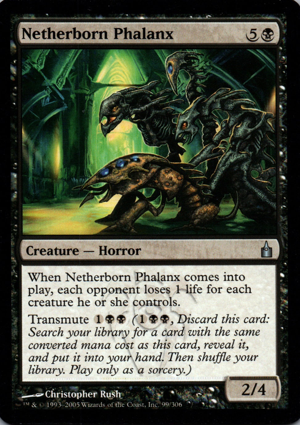 Netherborn Phalanx - Ravnica: City of Guilds - 99 - Front