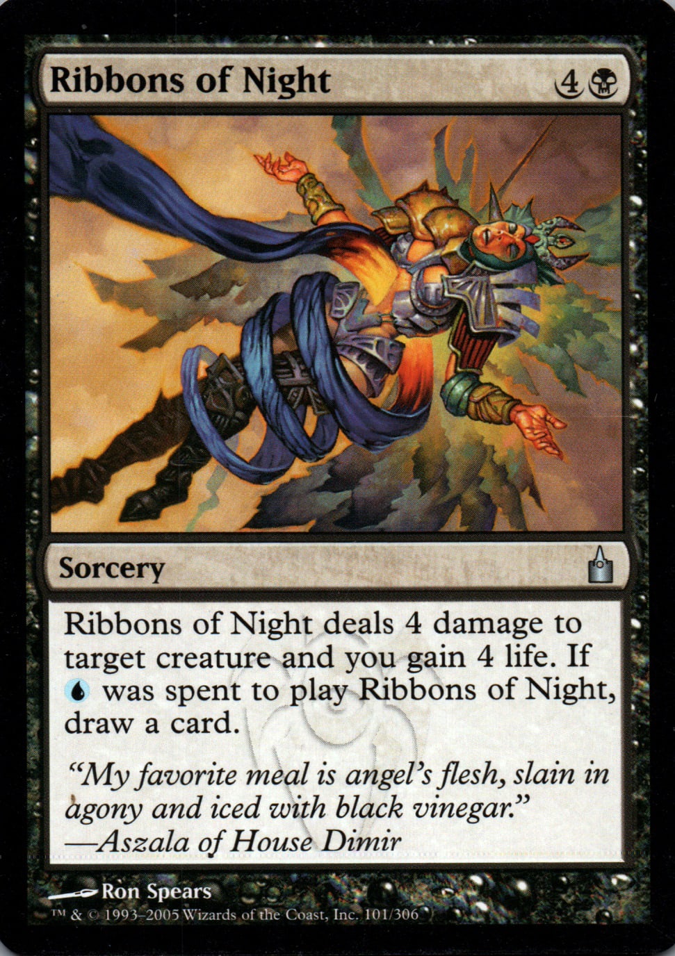 Ribbons of Night - Ravnica: City of Guilds - 101 - Front