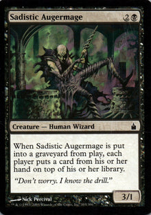 Sadistic Augermage - Ravnica: City of Guilds - 103 - Front