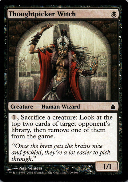 Thoughtpicker Witch - Ravnica: City of Guilds - 109 - Front