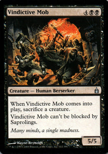 Vindictive Mob - Ravnica: City of Guilds - 112 - Front