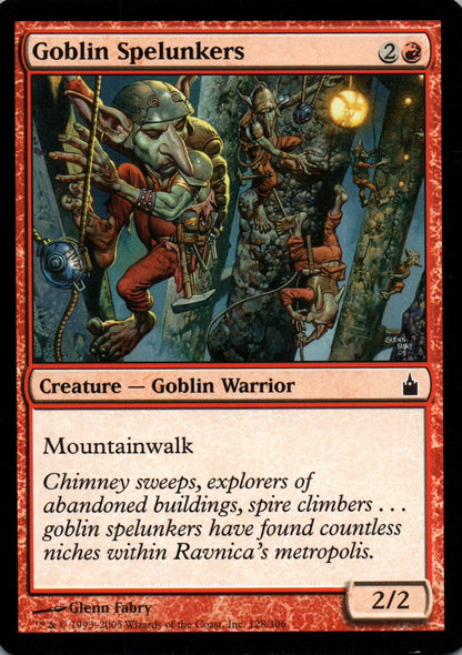 Goblin Spelunkers - Ravnica: City of Guilds - 128 - Front