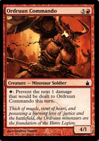 Ordruun Commando - Ravnica: City of Guilds - 137 - Front