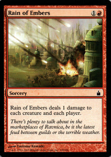 Rain of Embers - Ravnica: City of Guilds - 138 - Front