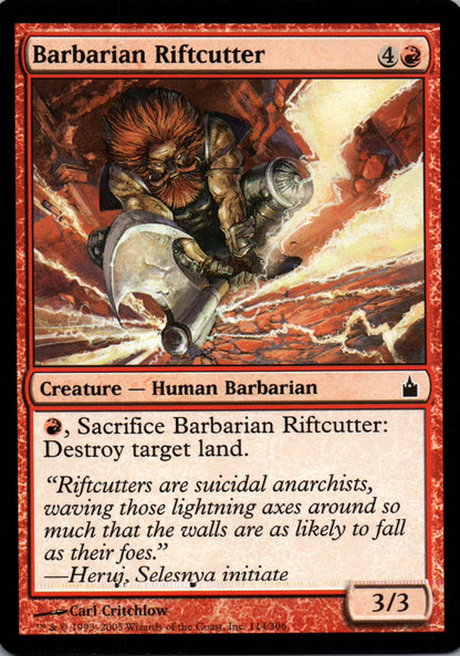 Barbarian Riftcutter - Ravnica: City of Guilds - 114 - Front
