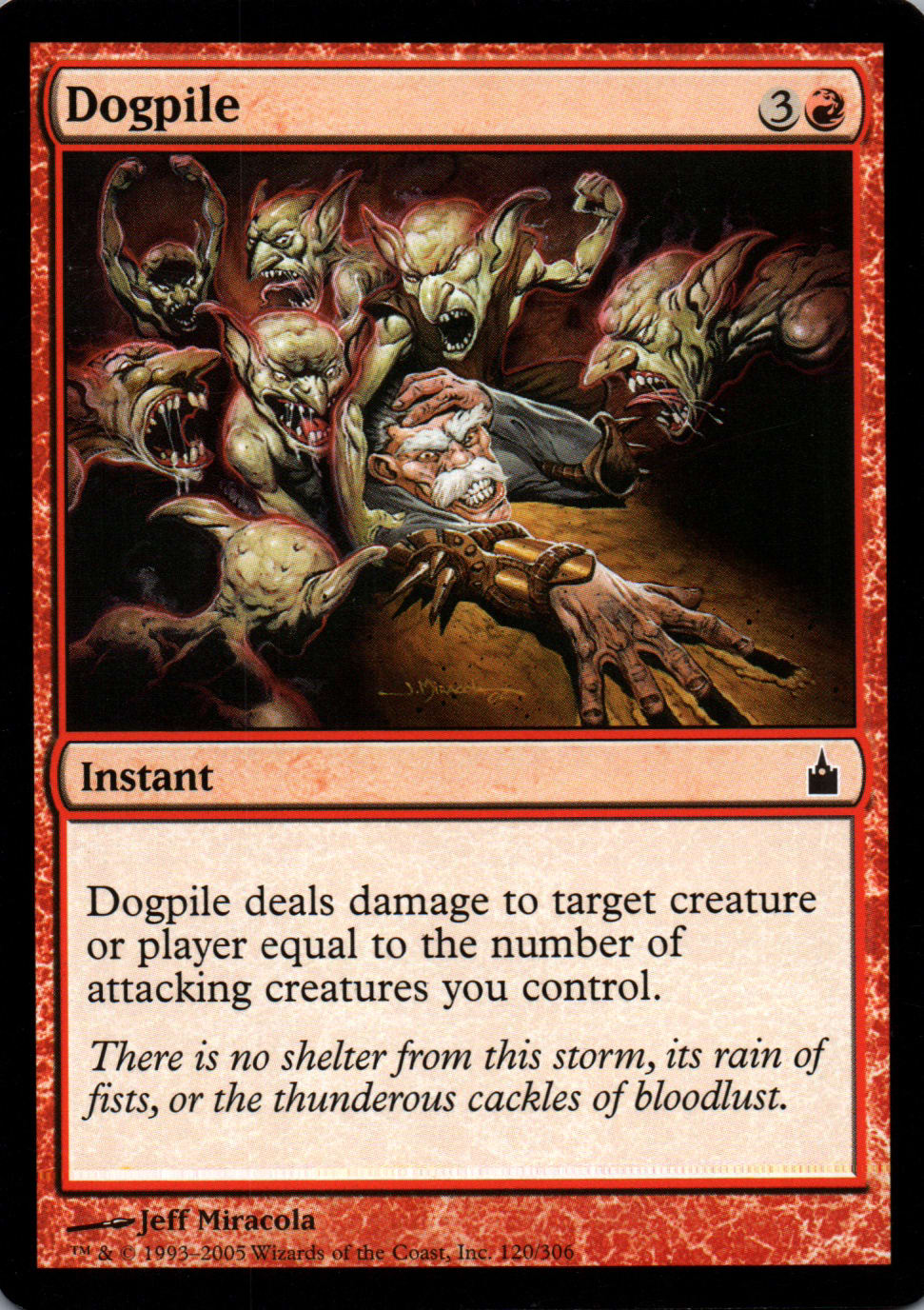 Dogpile - Ravnica: City of Guilds - 120 - Front