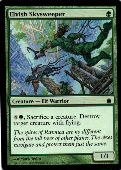 Elvish Skysweeper - Ravnica: City of Guilds - 162 - Front