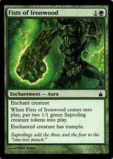 Fists of Ironwood - Ravnica: City of Guilds - 164 - Front