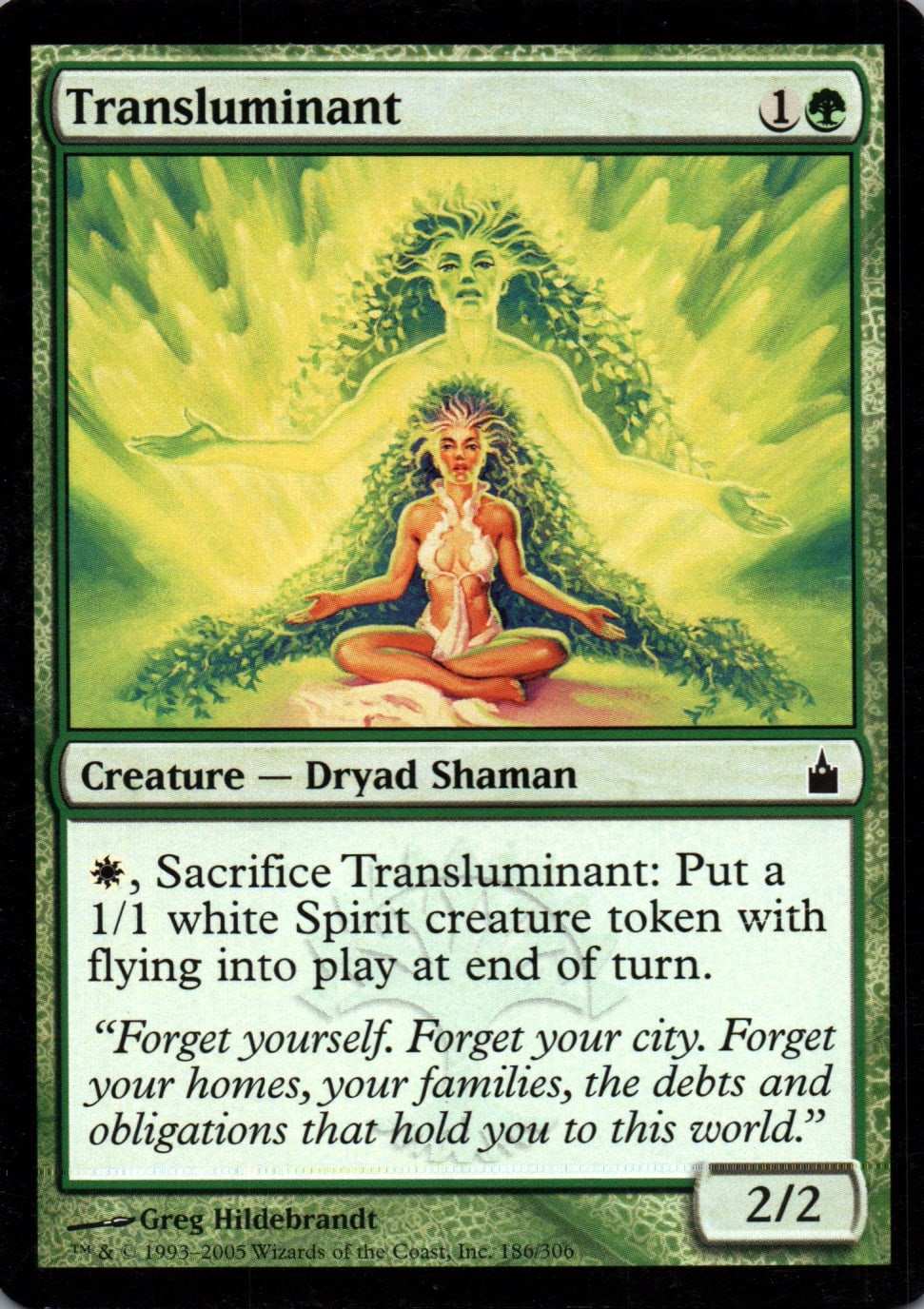 Transluminant - Ravnica: City of Guilds - 186 - Front
