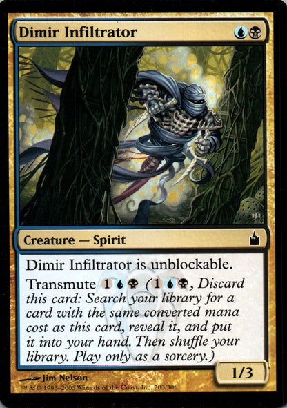 Dimir Infiltrator - Ravnica: City of Guilds - 203 - Front