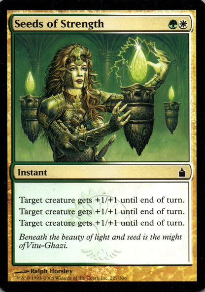 Seeds of Strength - Ravnica: City of Guilds - 227 - Front
