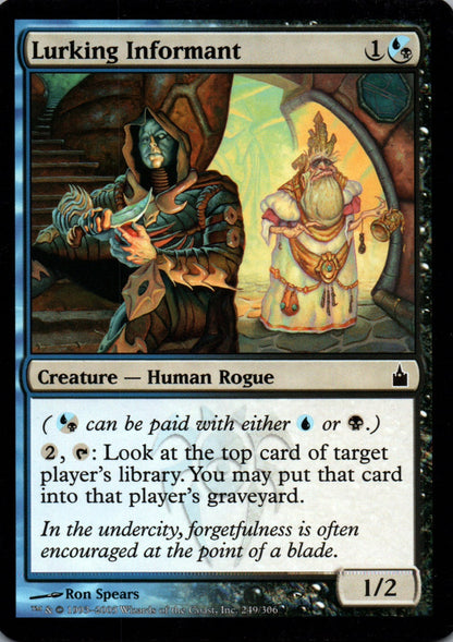 Lurking Informant - Ravnica: City of Guilds - 249 - Front