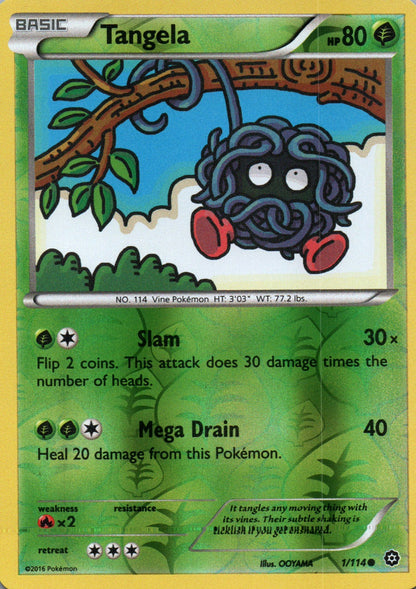 Tangela - Steam Siege - 1 - Front