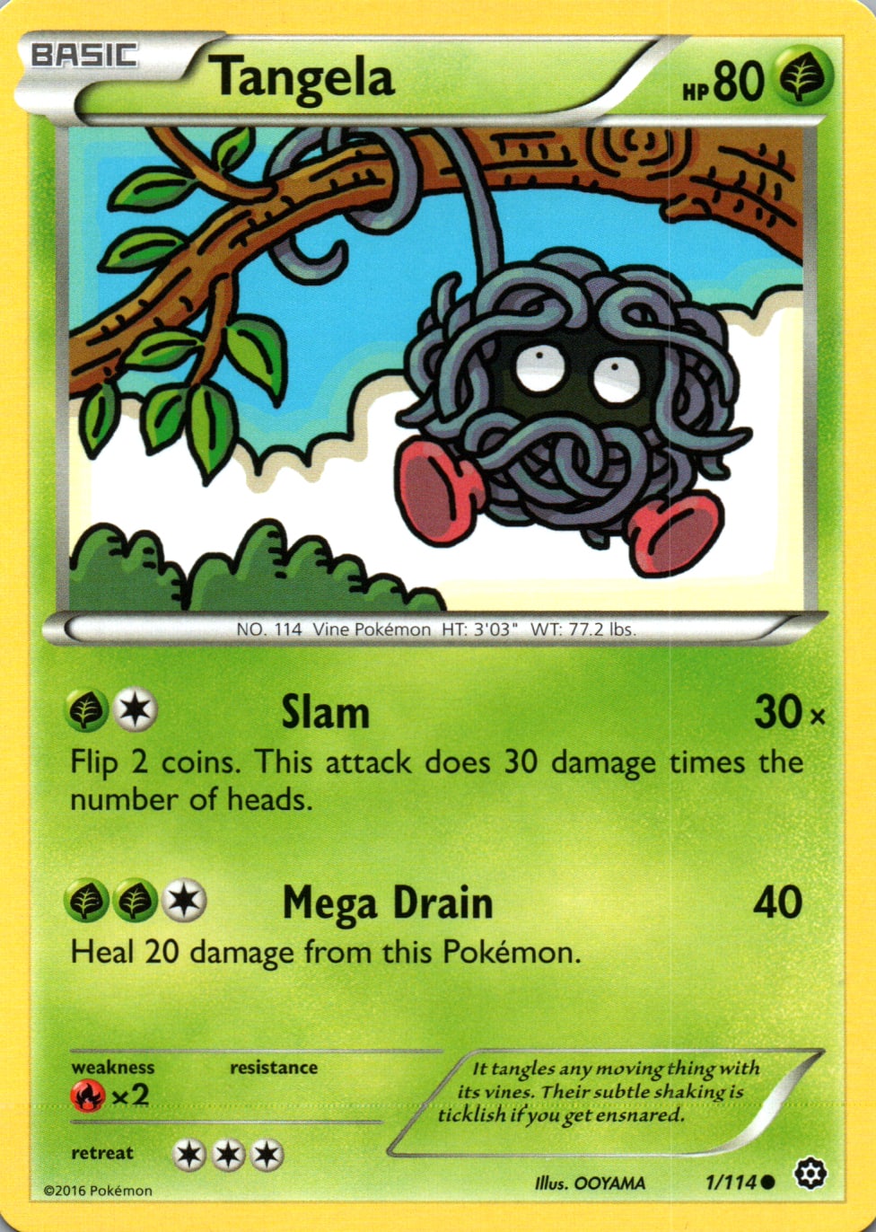 Tangela - Steam Siege - 1 - Front