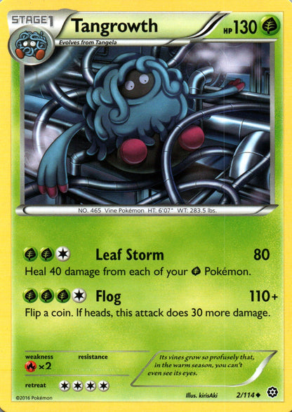 Tangrowth - Steam Siege - 2 - Front